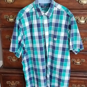 Chaps Easy Care Button Up